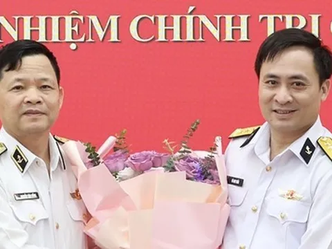 Quân ủy Trung ương - Bộ Quốc phòng bổ nhiệm Đại tá Vũ Anh Tuấn làm Chủ nhiệm Chính trị Hải quân