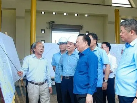 Bí thư Hà Nội kiểm tra các công trình, dự án quan trọng