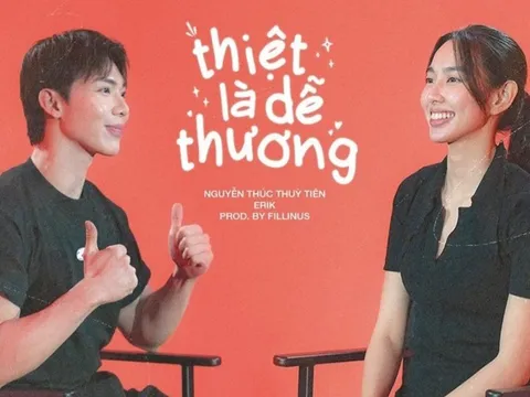 Hoa hậu Thùy Tiên và ca sĩ Erik tặng quà "đặc biệt" cho Sài Gòn trong show thực tế cá nhân "Đu đêm" mùa 2
