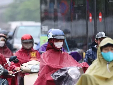 Miền Bắc mưa nhỏ, nồm ẩm kéo dài