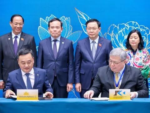 Vietnam Airlines ký biên bản ghi nhớ hợp tác với các đối tác Trung Quốc, tổng giá trị gần 450 triệu USD