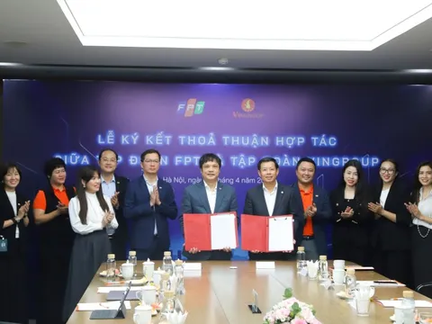 FPT trở thành đối tác cung ứng công nghệ cho tập đoàn Vingroup và xe điện VinFast