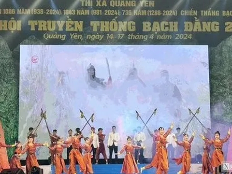 Quảng Ninh: Khai mạc lễ hội truyền thống Bạch Đằng năm 2024