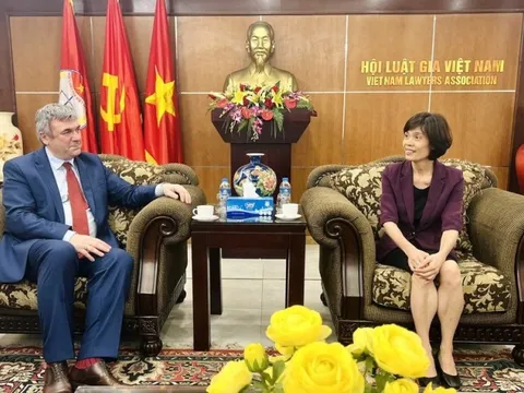 Hội Luật gia Việt Nam làm việc với Ủy ban đối ngoại Tp.Saint Petersburg, Liên bang Nga