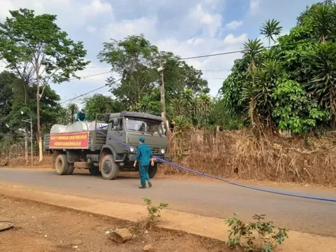 Bình Phước: Những giọt nước thắm đượm nghĩa tình