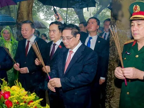 Lãnh đạo Đảng, Nhà nước dâng hương giỗ Tổ Hùng Vương