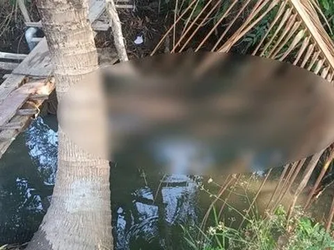 Long An: Điều tra nguyên nhân người đàn ông tử vong dưới mương nước