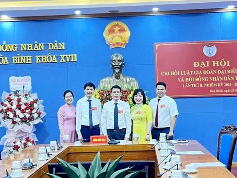 Đại hội Chi Hội Luật gia Đoàn ĐBQH và HĐND tỉnh Hòa Bình