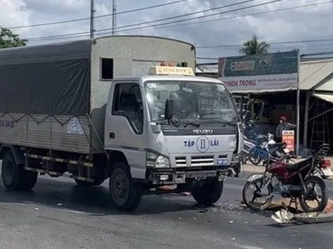 Đồng Nai: Xe tập lái va chạm xe máy, một người đàn ông tử vong