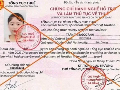 Cảnh báo chiêu lừa đảo liên quan đến thuế