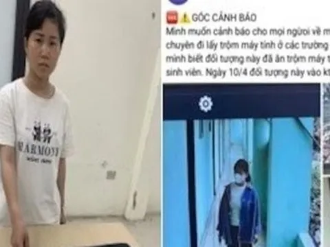 Thủ đoạn của“nữ quái” giả sinh viên gây ra các vụ trộm trong ký túc xá