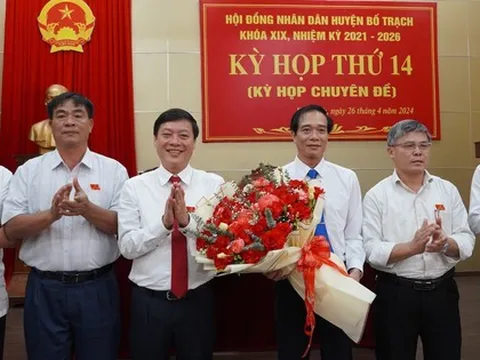 Phó giám đốc sở trúng cử chủ tịch huyện ở Quảng Bình