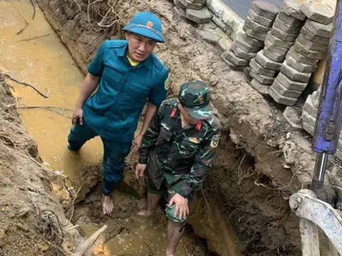 Phát hiện quả bom nặng 340 kg còn nguyên kíp nổ giữa khu dân cư đông đúc