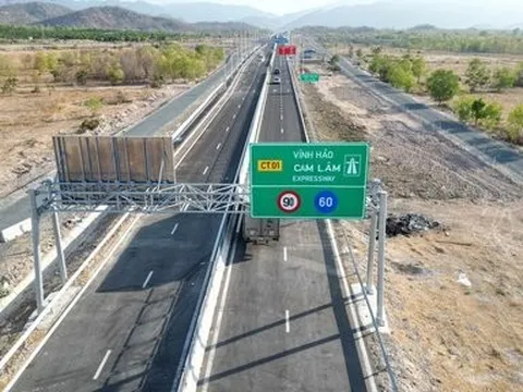 Chính thức thông xe cao tốc Cam Lâm – Vĩnh Hảo thuộc dự án cao tốc Bắc – Nam