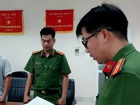 Khởi tố, khám xét nhà Giám đốc Sở Y tế tỉnh Bà Rịa - Vũng Tàu