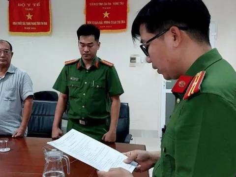 Khởi tố Giám đốc Sở Y tế tỉnh Bà Rịa - Vũng Tàu Phạm Minh An