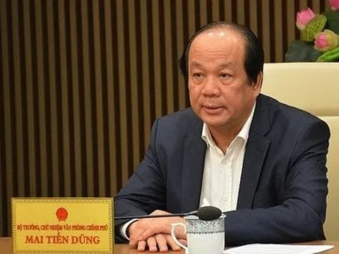 Bắt nguyên Bộ trưởng, Chủ nhiệm Văn phòng Chính phủ Mai Tiến Dũng