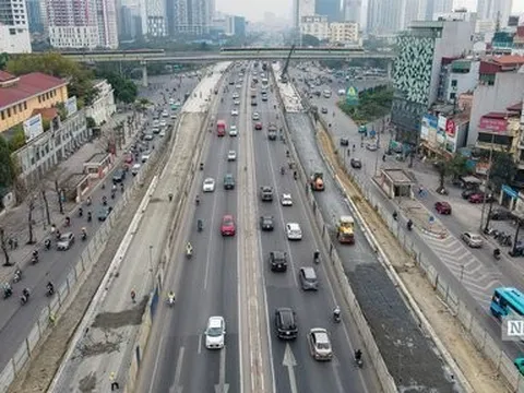 Các phương tiện đi qua cầu vượt nút giao Mai Dịch từ 6/5 cần lưu ý gì?