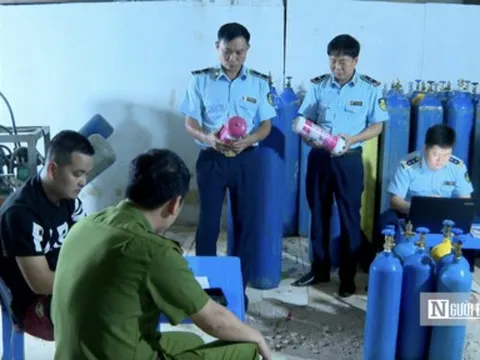 Phát hiện điểm sang chiết khí "cười" trái phép tại Vĩnh Phúc