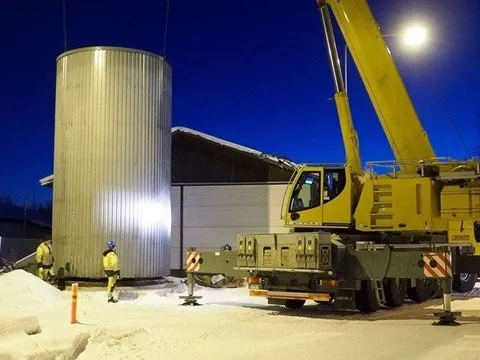 Phần Lan trình làng “pin cát” khổng lồ thế hệ mới