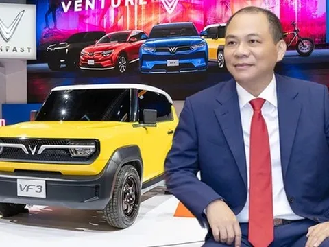 Tỷ phú Phạm Nhật Vượng mang VinFast VF3 lên bán trên Shopee: Số lượng đơn chốt gây bất ngờ