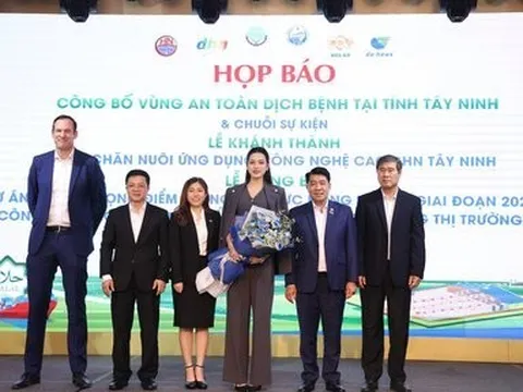 Tây Ninh: Công bố vùng chăn nuôi an toàn dịch bệnh và chuỗi sự kiện