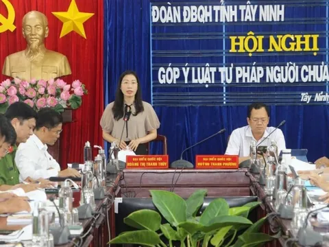 Tây Ninh: Góp ý dự thảo Luật Tư pháp người chưa thành niên