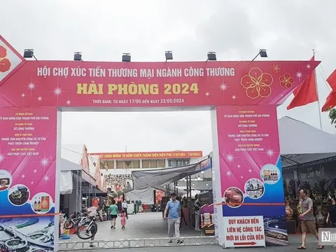 Hải Phòng: Hơn 150 doanh nghiệp dự hội chợ xúc tiến thương mại 2024