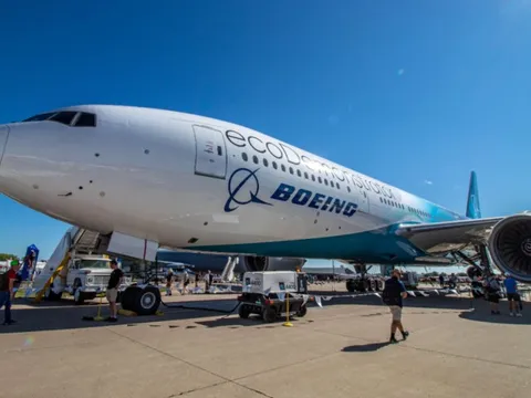 Điểm danh công nghệ mới thử nghiệm trên máy bay Boeing 777-200ER