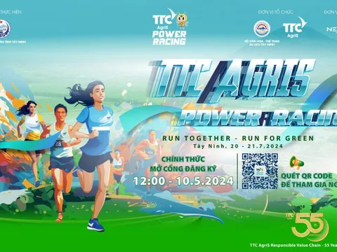 Chinh phục giải chạy TTC AgriS - Power Racing 2024