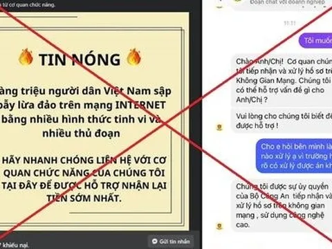 Xuất hiện trang facebook giả mạo Cao đẳng Cảnh sát nhân dân