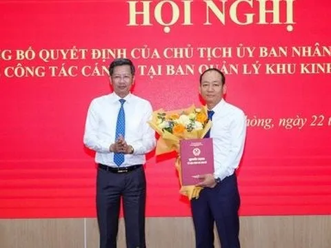 Hải Phòng: Bổ nhiệm lãnh đạo cán bộ chủ chốt