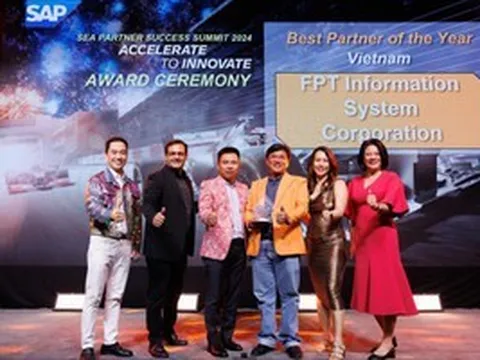 FPT IS được vinh danh đối tác tốt nhất tại SAP SEA Partner Success Summit 2024