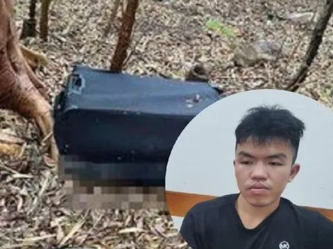 Hiện trường phát hiện chiếc vali chứa thi thể cô gái ở Vũng Tàu