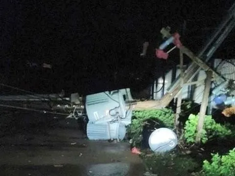 Đồng Nai: Đã khắc phục sự cố gãy đổ nhiều trụ điện ở huyện Tân Phú