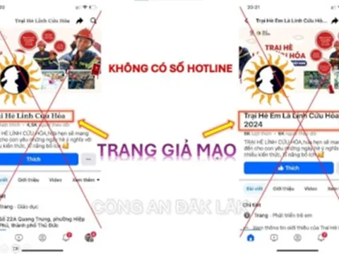 Đắk Lắk: Xuất hiện chiêu mạo danh “trại hè lính cứu hỏa” để lừa đảo