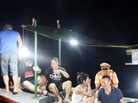 Quảng Ninh: Xử lý 7 tàu chở khách câu mực trái phép ở vịnh Hạ Long