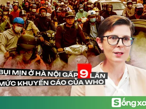 Trưởng đại diện WHO ở Việt Nam: Có tháng, người Hà Nội chỉ được hít thở không khí chất lượng trung bình đúng 1 ngày