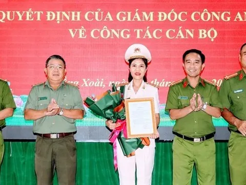 Điều động, bổ nhiệm cán bộ ở công an 2 tỉnh