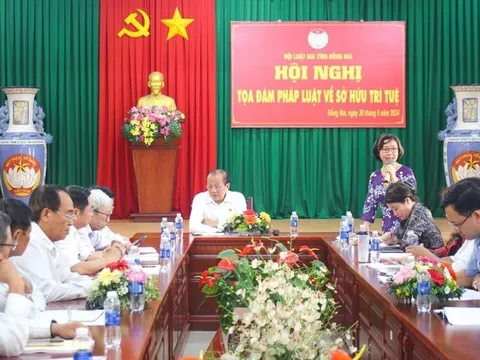 Hội Luật gia tỉnh Đồng Nai tổ chức toạ đàm pháp luật về sở hữu trí tuệ