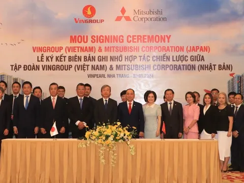 Vingroup và Mitsubishi Corporation ký biên bản ghi nhớ hợp tác chiến lược toàn diện