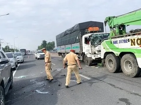 Đồng Nai: Tai nạn giao thông liên hoàn trên quốc lộ 1