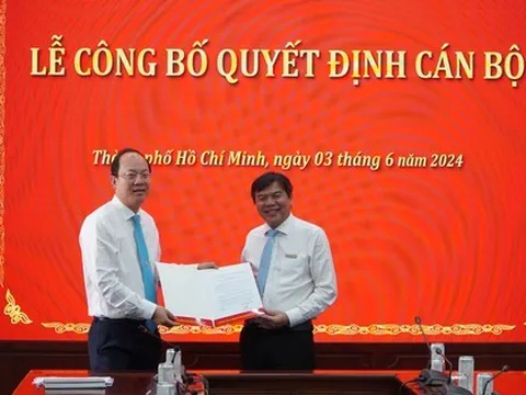 Ông Tăng Hữu Phong giữ chức Phó Trưởng Ban Tuyên giáo Thành ủy TP HCM