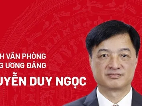 Chân dung Chánh Văn phòng Trung ương Đảng Nguyễn Duy Ngọc