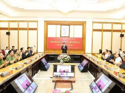 Đồng chí Nguyễn Duy Ngọc giữ chức Chánh Văn phòng Trung ương Đảng