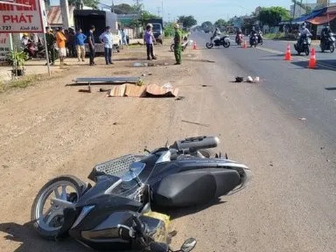 Tây Ninh: Truy tìm xe ô tô tải trong vụ va chạm giao thông chết người