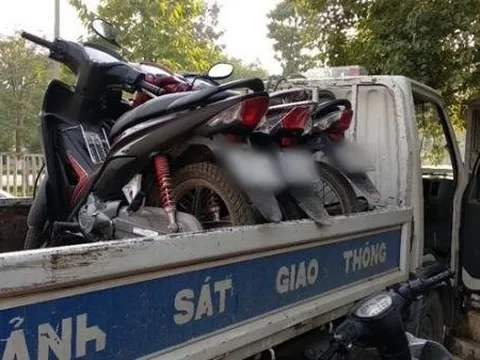 Những lỗi vi phạm giao thông bị tạm giữ xe máy, biết kẻo thiệt