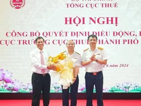 Bổ nhiệm Cục trưởng Cục Thuế Hải Phòng