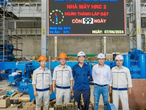 Chủ tịch Trần Đình Long đích thân thị sát, đốc thúc tiến độ dự án Dung Quất 2