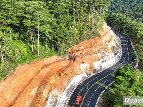 Lâm Đồng: Rà soát các vị trí có nguy cơ sạt lở trên đèo Prenn